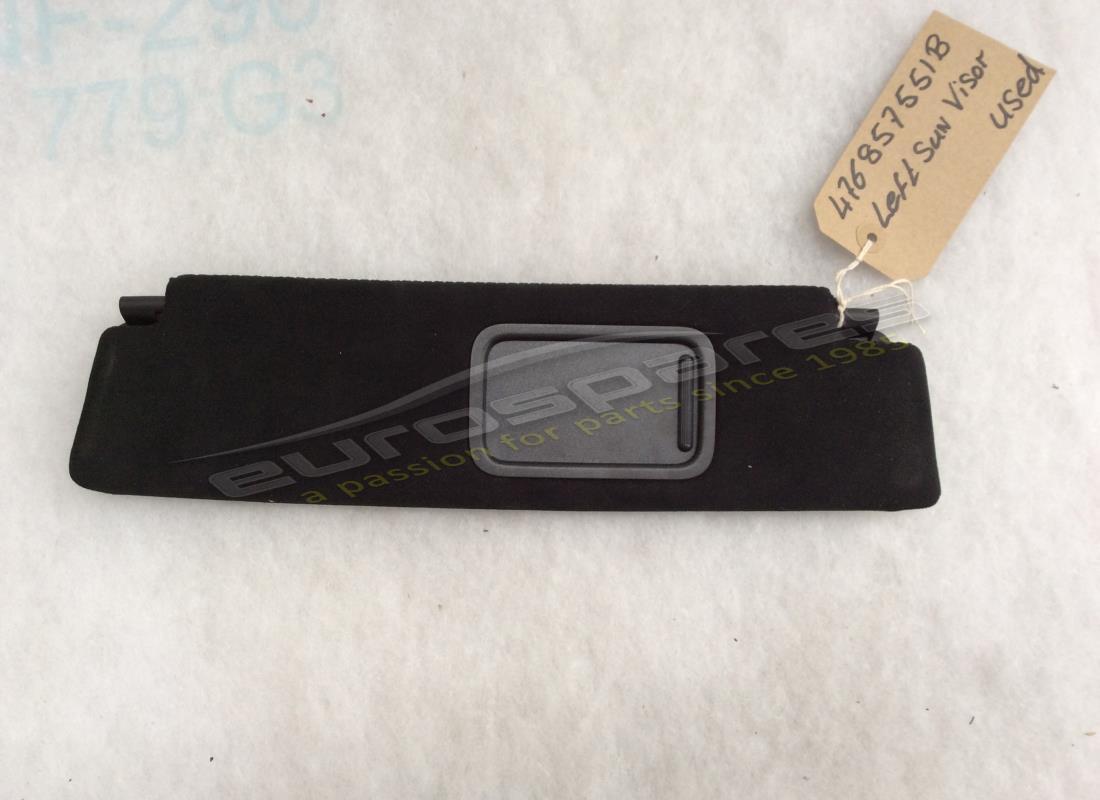 USED Lamborghini SUN VISOR . PART NUMBER 476857551B (1)