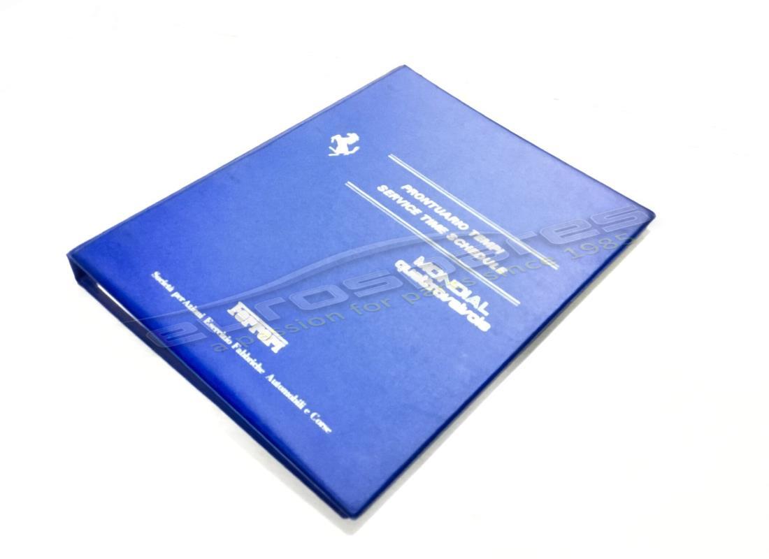 new ferrari mondial qv time schedule. part number 95990819 (1)