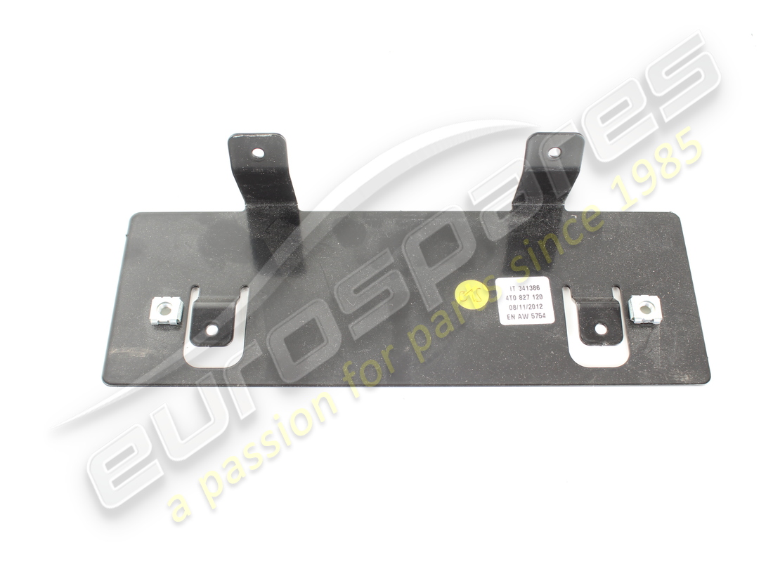 new lamborghini rear number plate holder. part number 4t0827120 (2)