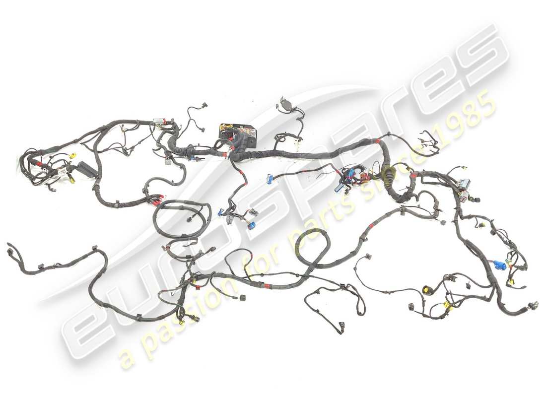 USED Ferrari LOWER CENTRE FRONT WIRING HARNESS . PART NUMBER 255539 (1)