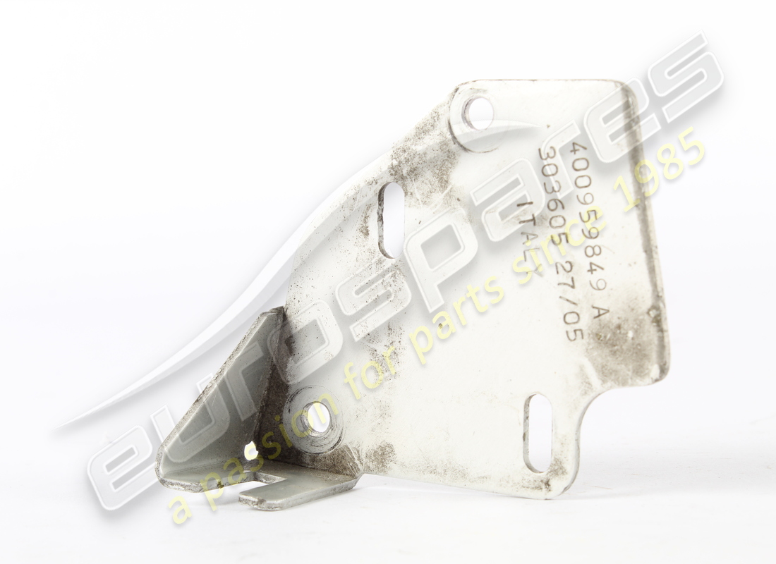 USED LAMBORGHINI BRACKET. PART NUMBER 400959849A (1) used lamborghini bracket. part number 400959849a (1)