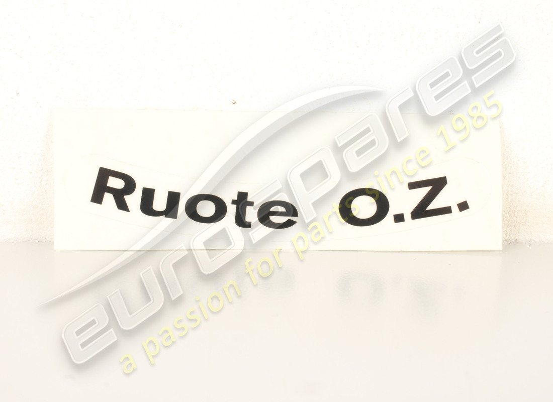 new lamborghini route o.z. wheel sticker. part number lst008 (1)
