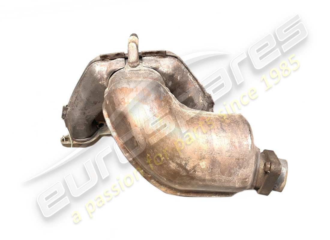 used ferrari lh rear exhaust manifold. part number 222284 (1)