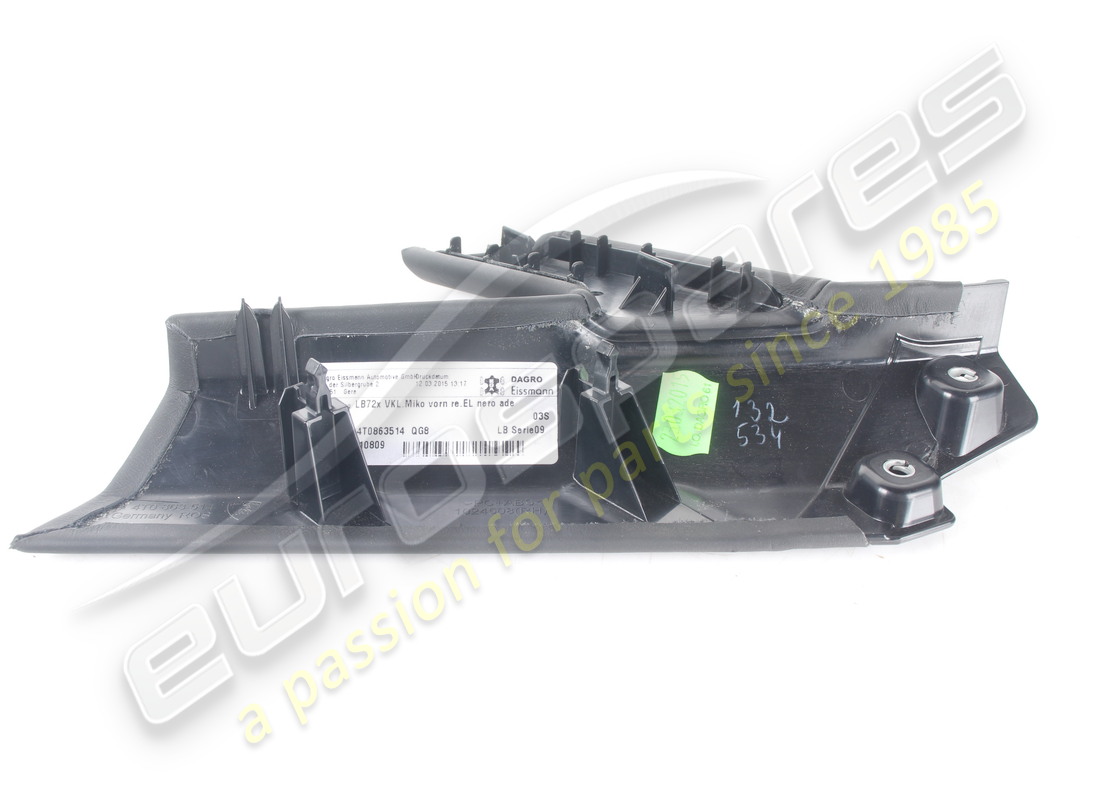 used lamborghini lower part lw sidecover tunn.. part number 4t0863514 (4)