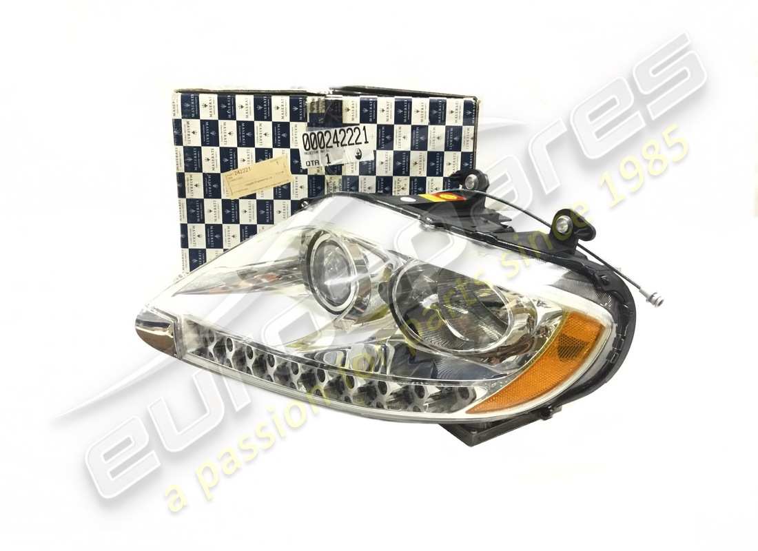 new maserati lh headlight. part number 242221 (1)