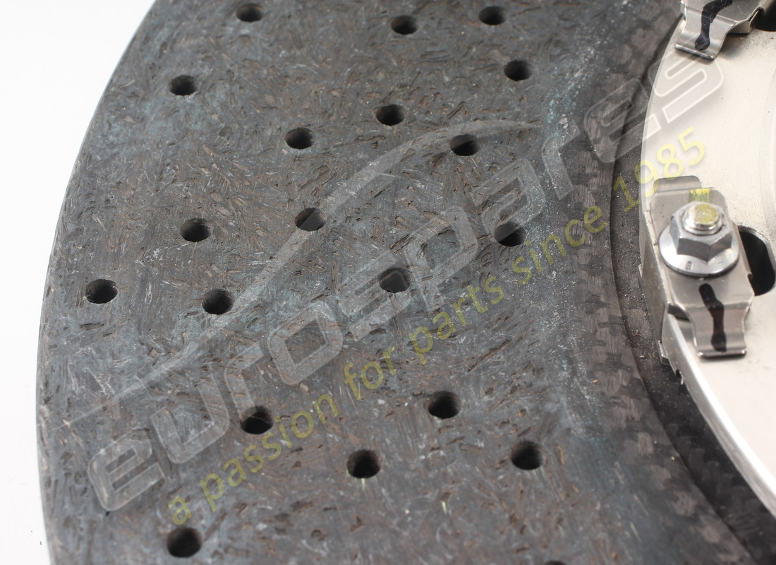 new (other) ferrari front brake discs, carbon ceramic. part number 225454 (3)