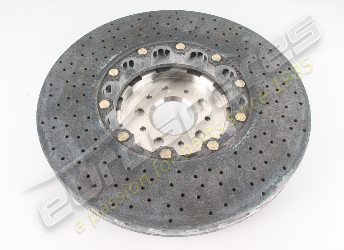 new (other) ferrari front brake discs, carbon ceramic. part number 225454 (2)