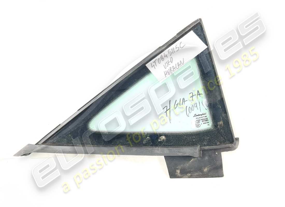 used lamborghini triangle window lh part number 4t0845115c (1)