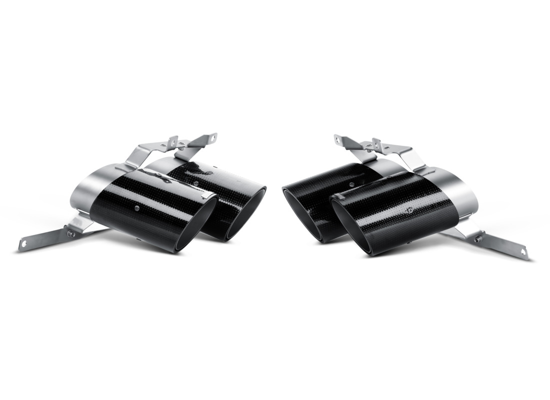 new akrapovic lamborghini gallardo lp570-4 | tail pipe set (carbon). part number tpct8 (1)