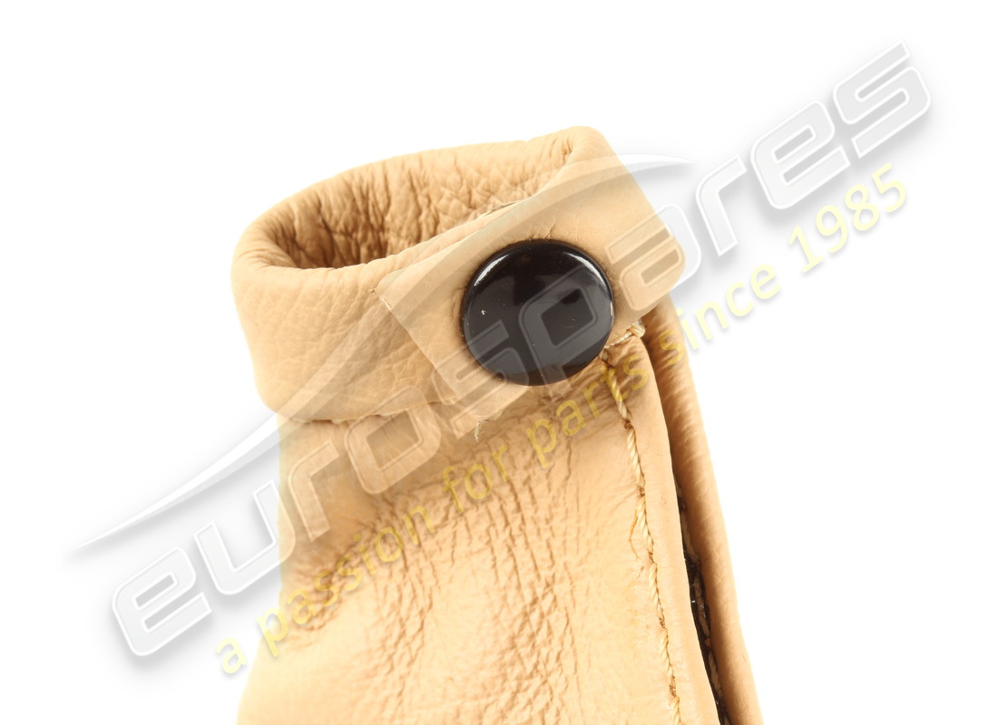 new (other) maserati automatic gear lever leather surround - lhd - beige. part number 981001301 (8)