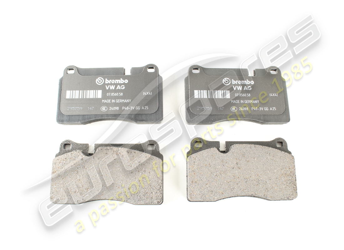 new lamborghini 1 set of brake pads for disc. part number 470698451d (1)