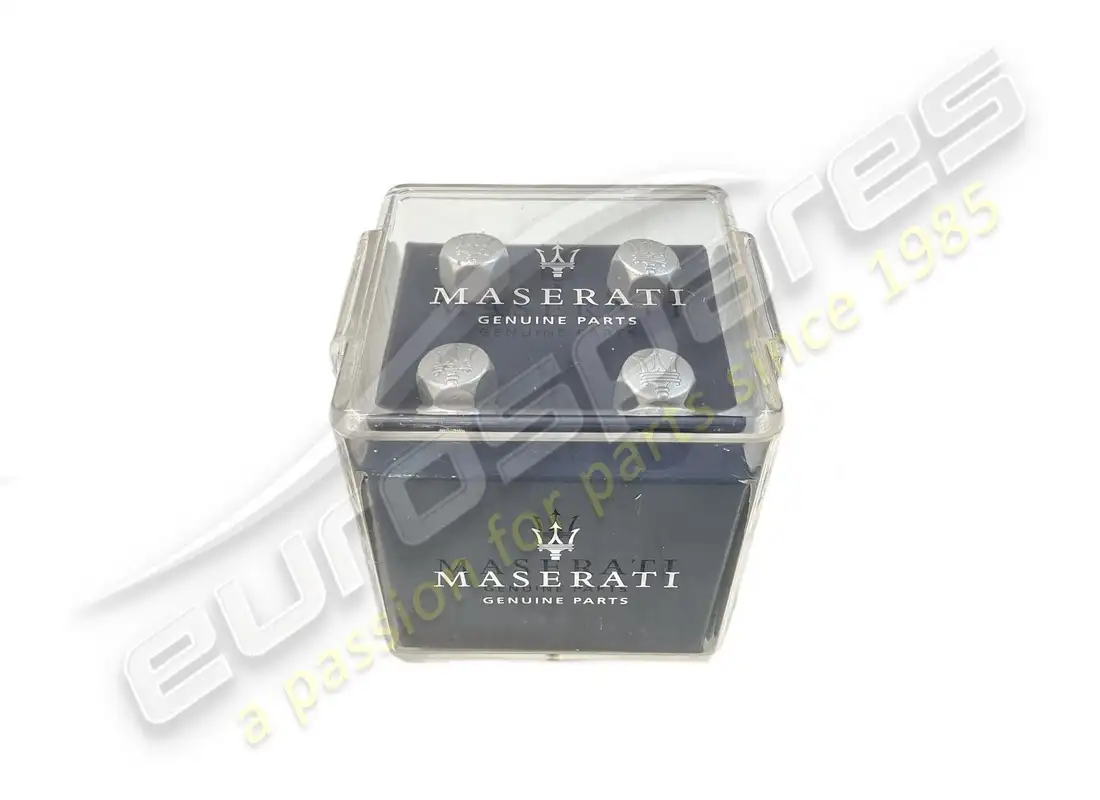 new maserati maserati branded valve cap kit. part number 940000035 (1)