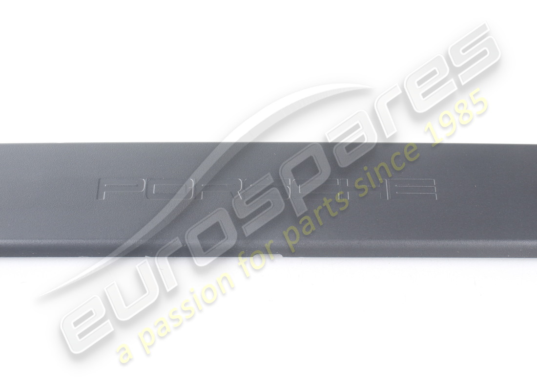 new porsche licence plate holder - black p6w2 (number-plate holder, front, small (row)). part number 95b807287b1e0 (3)
