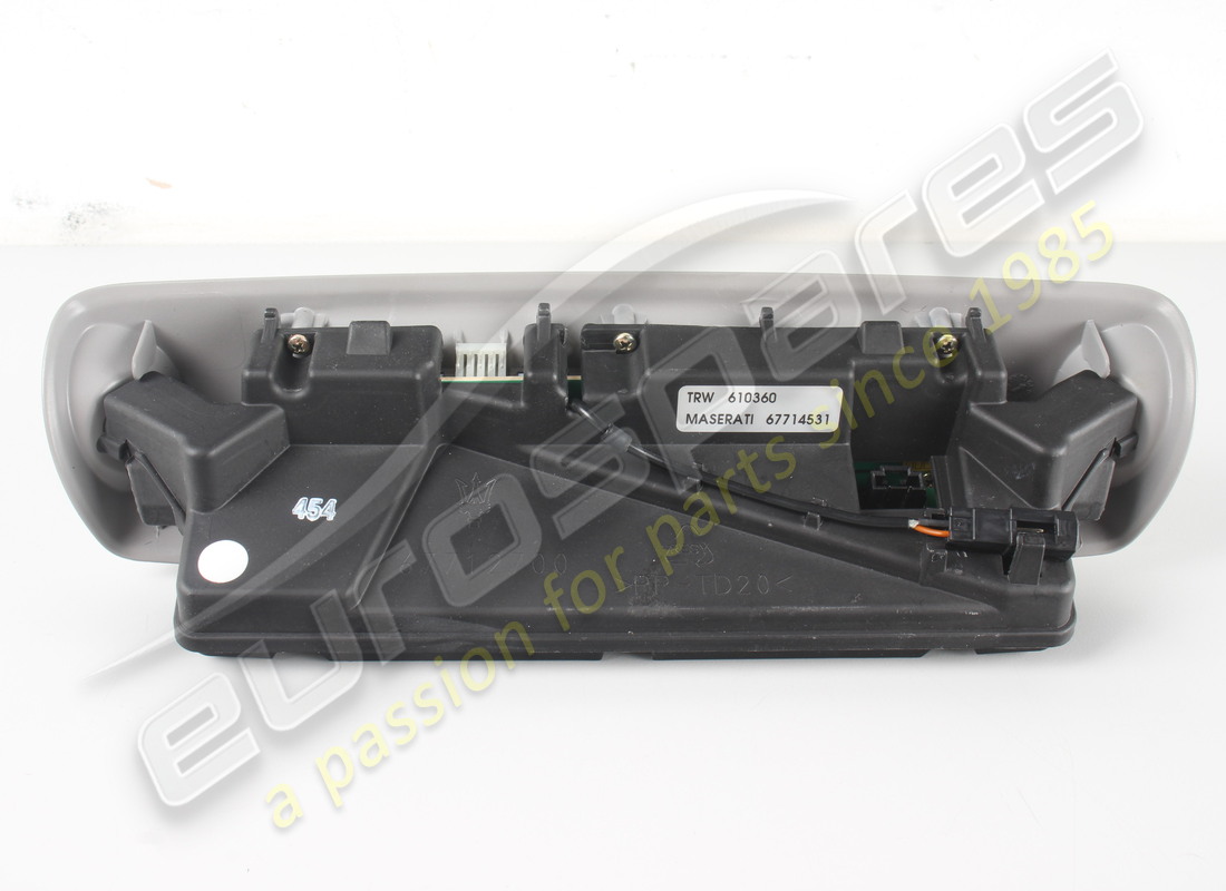 new (other) maserati complete control button panel, grigio chia. part number 68177031 (3)