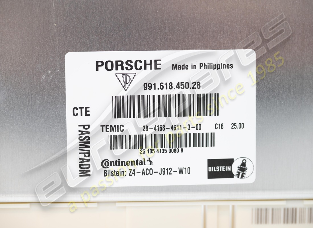 new porsche electronic control module. part number 99161845028 (4)