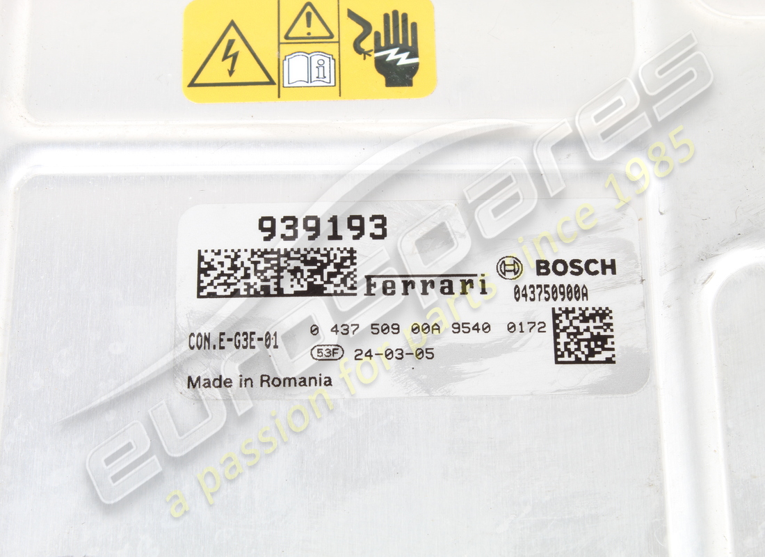 used ferrari dcdc livello e3. part number 939193 (5)