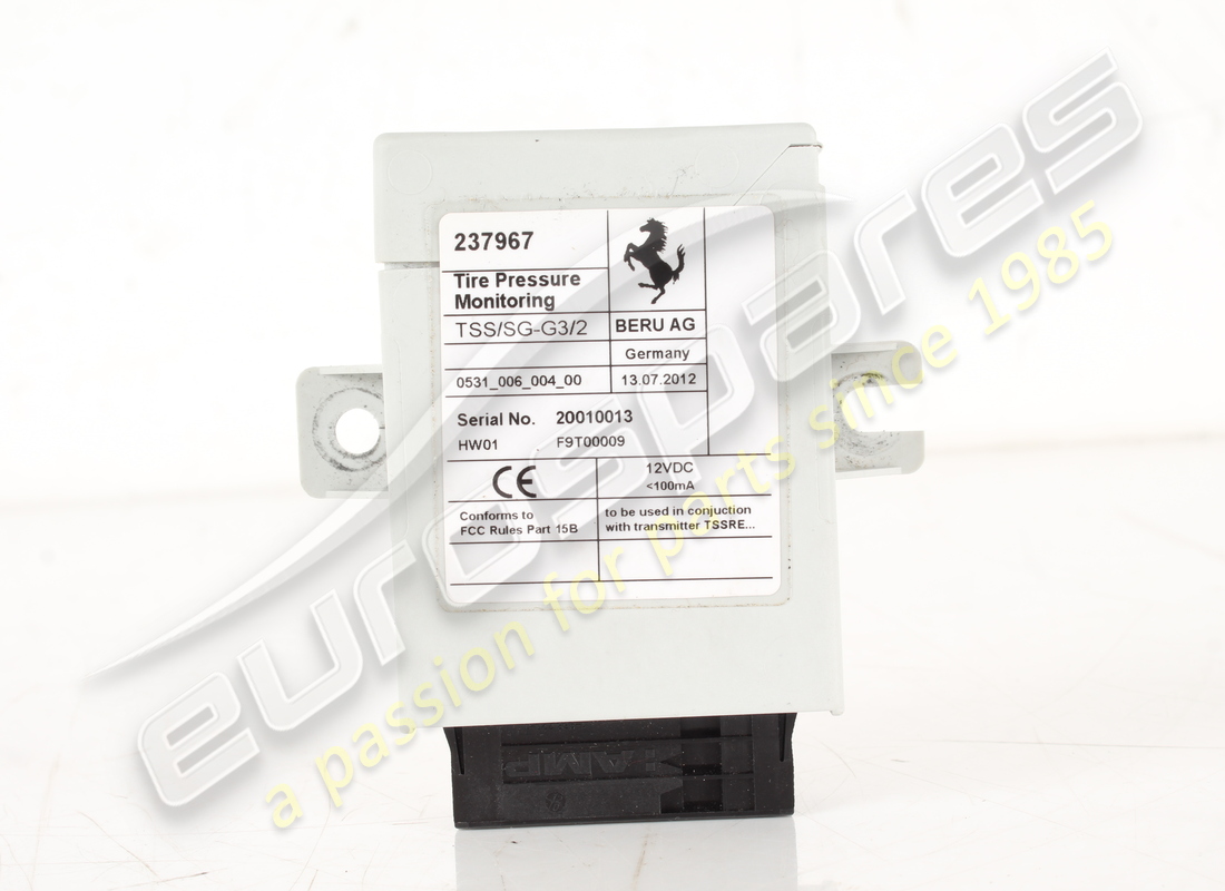 USED Ferrari TPMS ECU . PART NUMBER 237967 (1)