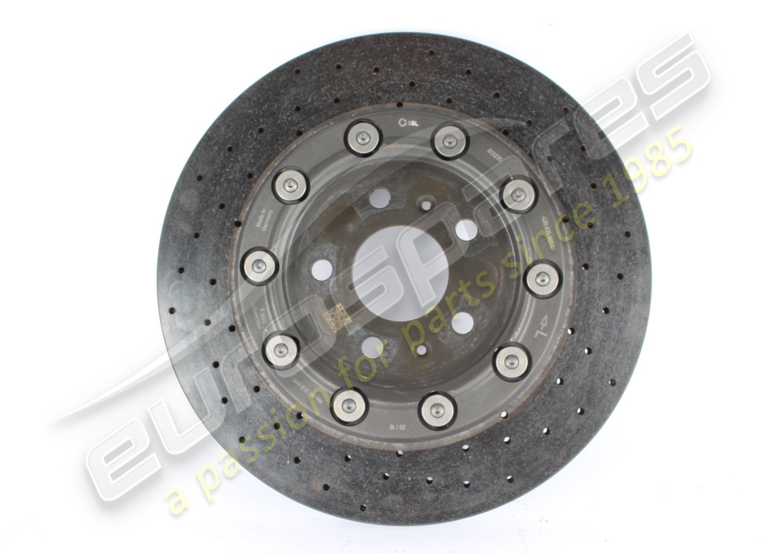 USED Lamborghini CARBON CERAMIC BRAKE DISC (CCP) . PART NUMBER 420615601L (1)