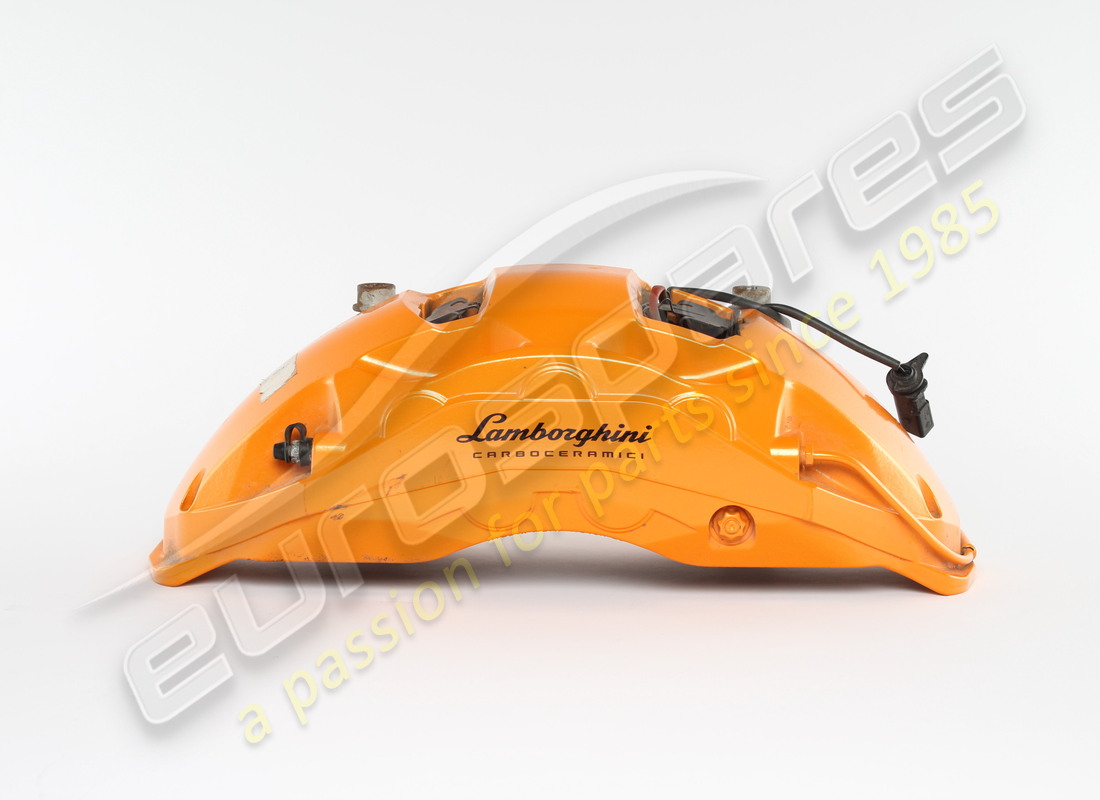 USED Lamborghini BRAKE CALIPER 21 CERAMIC 10K . PART NUMBER 4M0615105GF (1)