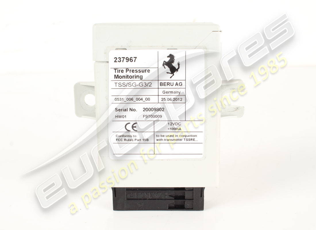 USED Ferrari TPMS ECU . PART NUMBER 237967 (1)