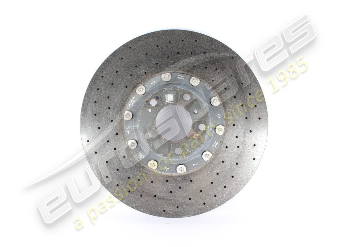 used lamborghini ceramic brake disc (vented), 440 x 40 part number 4m0615301br