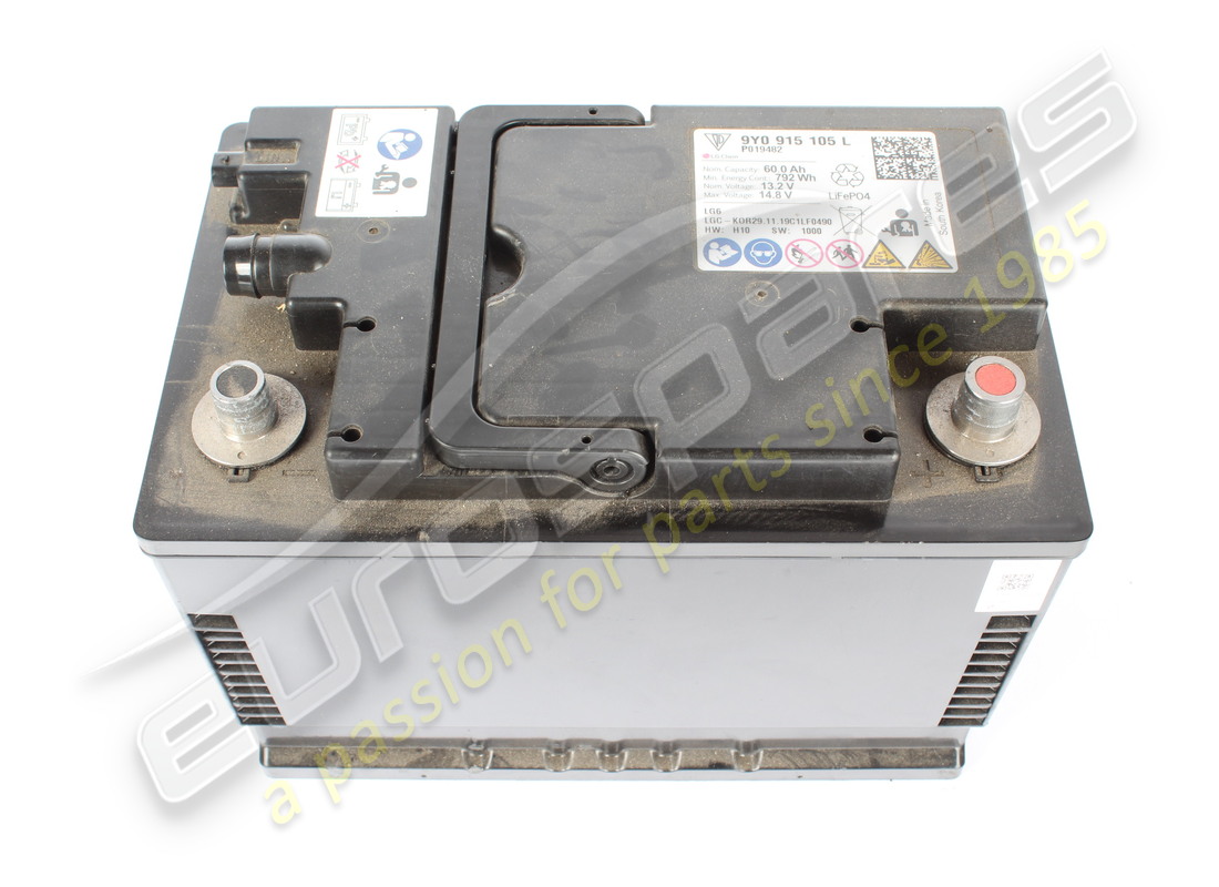 used lamborghini battery. part number 9y0915105ly (2)