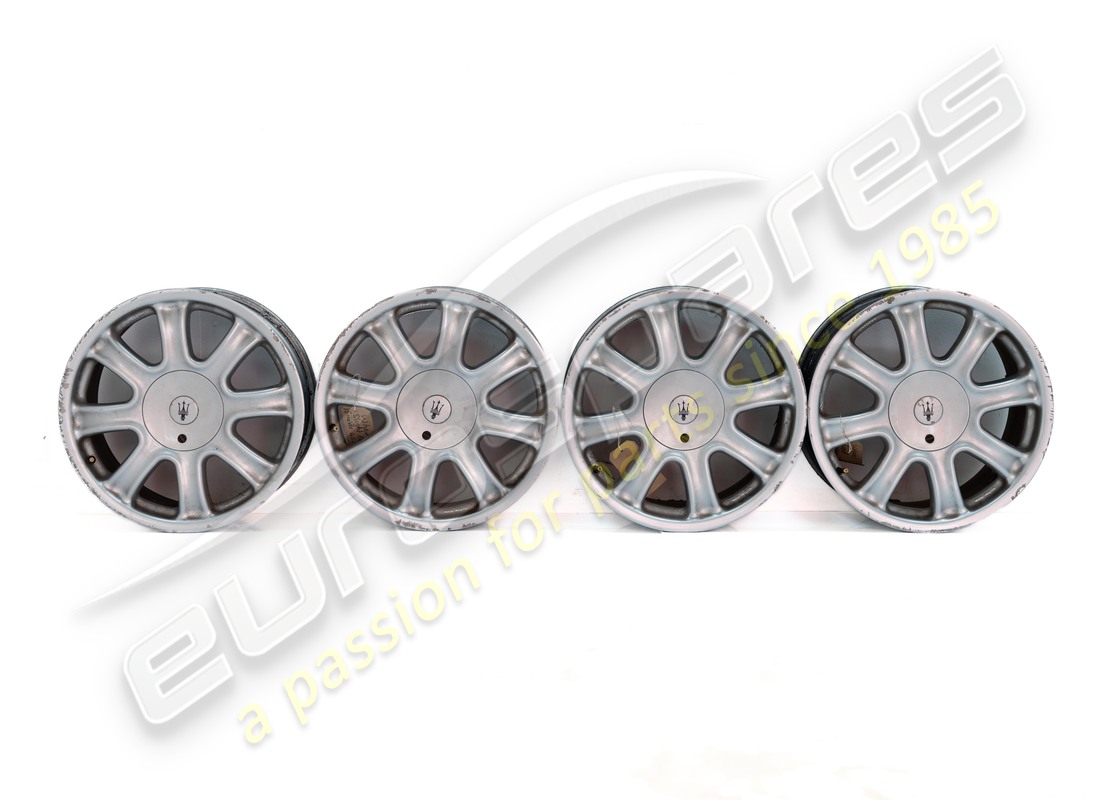 used eurospares complete wheel set and hub caps part number eap1550953