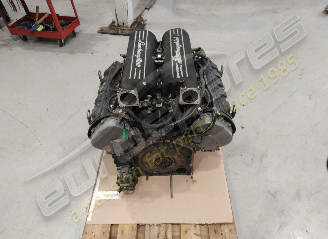 USED Lamborghini LP520 GALLARDO ENGINE . PART NUMBER MR00Y3Q07L (1)