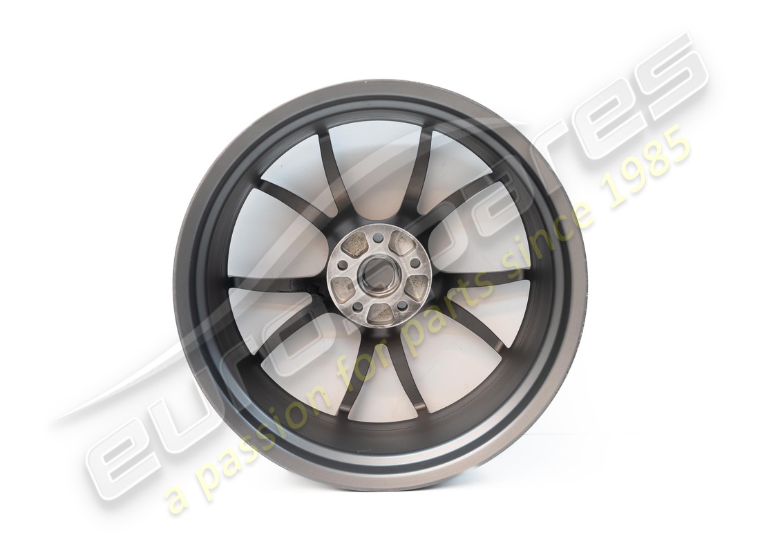 new ferrari wheel set (forged grigio corsa diamond polished) 20 inch with studs. part number 70002004 (7)
