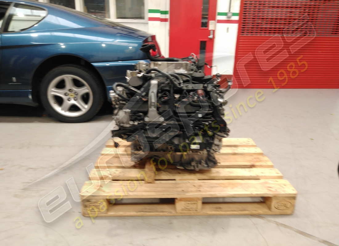used lamborghini engine. part number 0p2100021s (3)