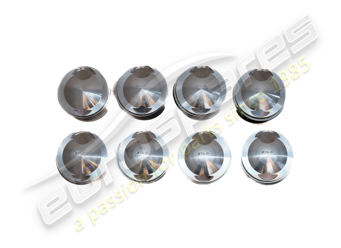 new eurospares pistons kit 81 mm std 308 set of 8. part number 119828ak (1)