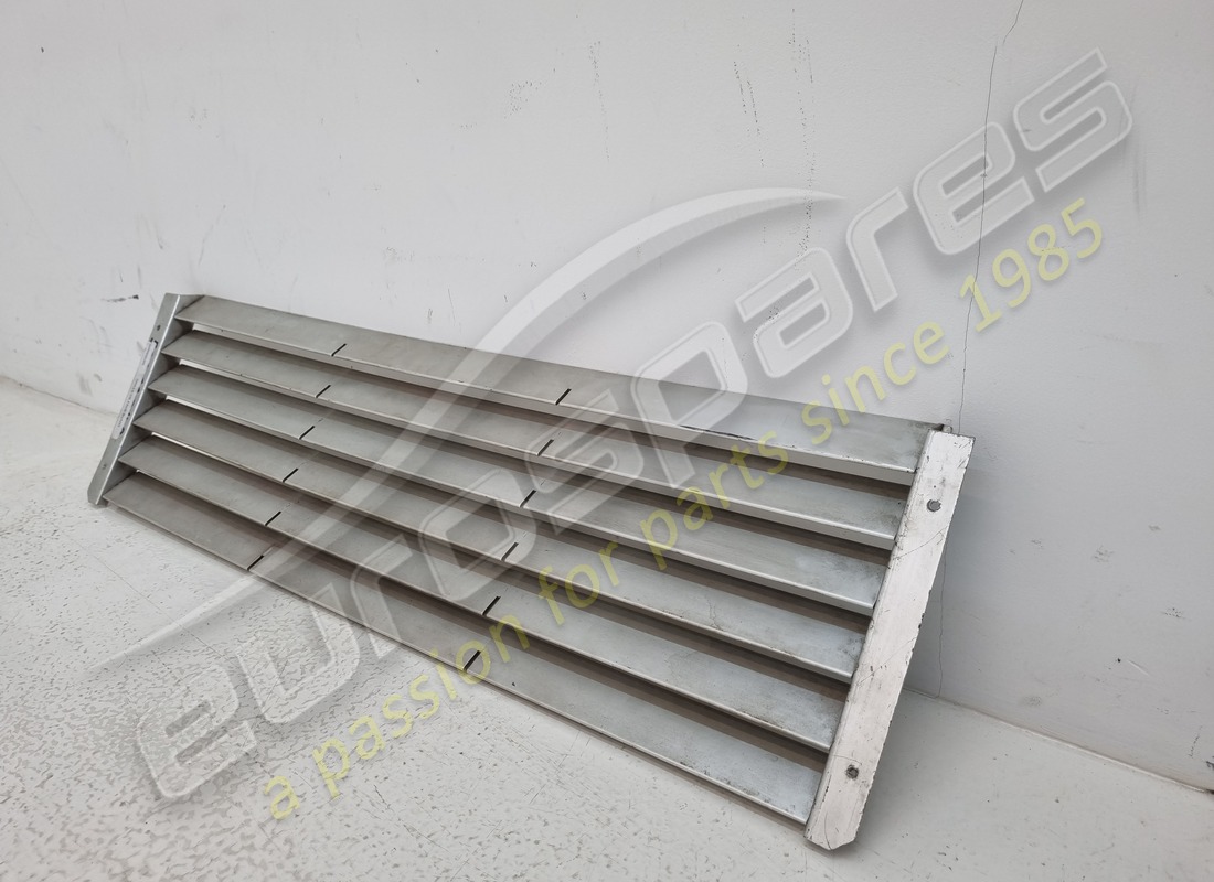 used ferrari bonnet grille 512bb silver. part number 50006204 (3)