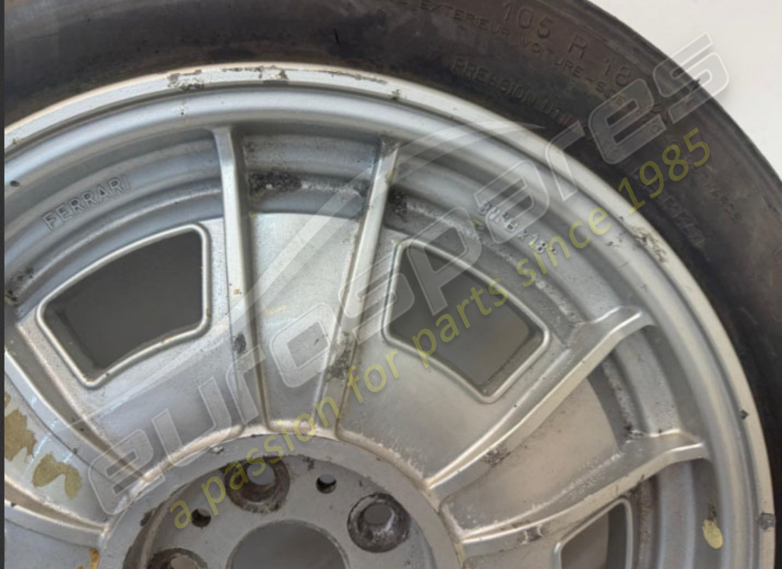 used ferrari spare wheel 3 1/4 bx18. part number 105593 (2)