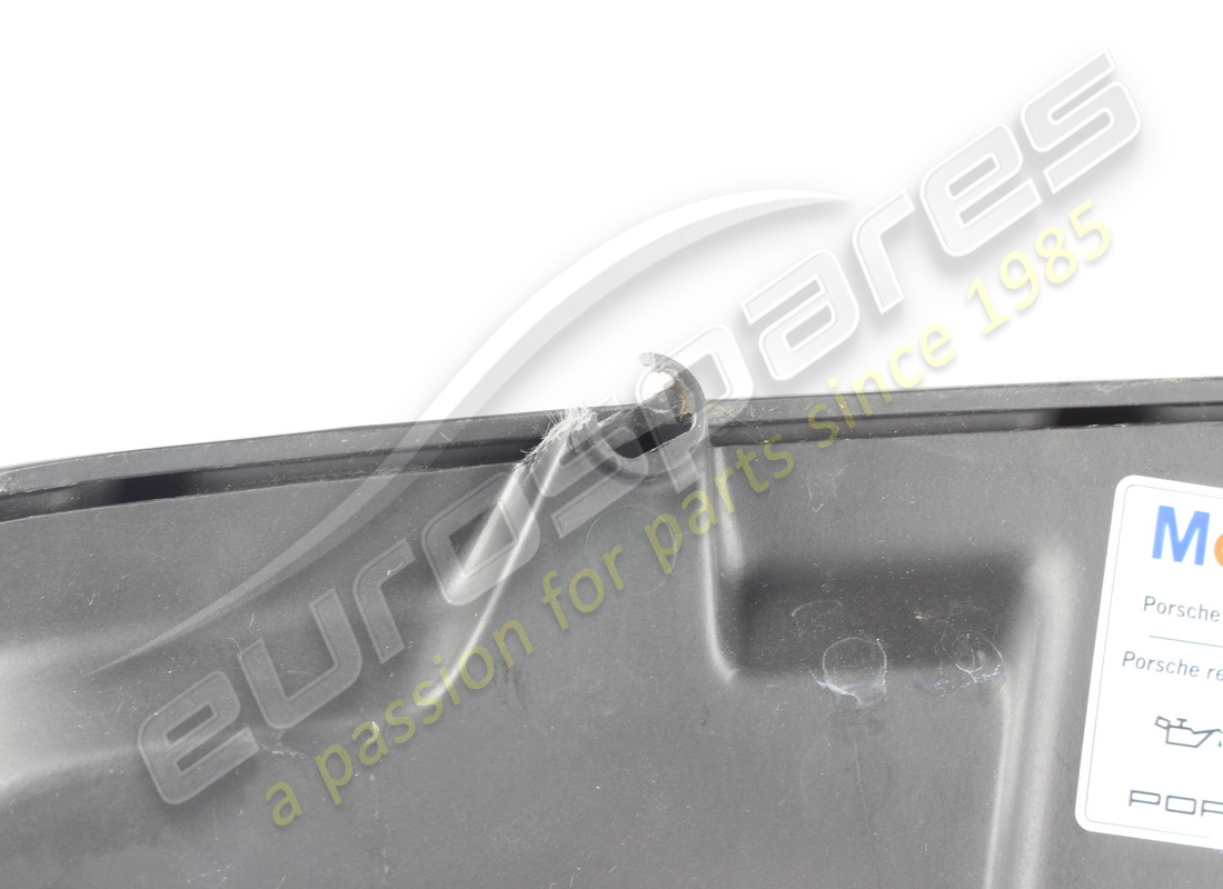damaged porsche service flap matt black. part number 9gt827224ok1 (3)