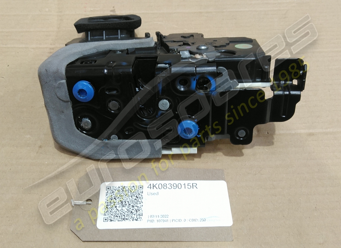 USED Lamborghini DOOR LOCK . PART NUMBER 4K0839015R (1)