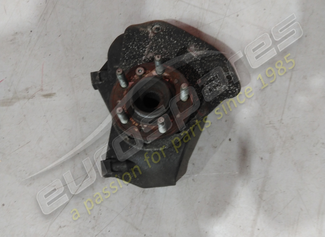 USED EUROSPARES FRONT KNUCKLE AND HUB BEARING AND HEAT SHIELD. PART NUMBER EAP1384842 (1) used eurospares front knuckle and hub bearing and heat shield. part number eap1384842 (1)
