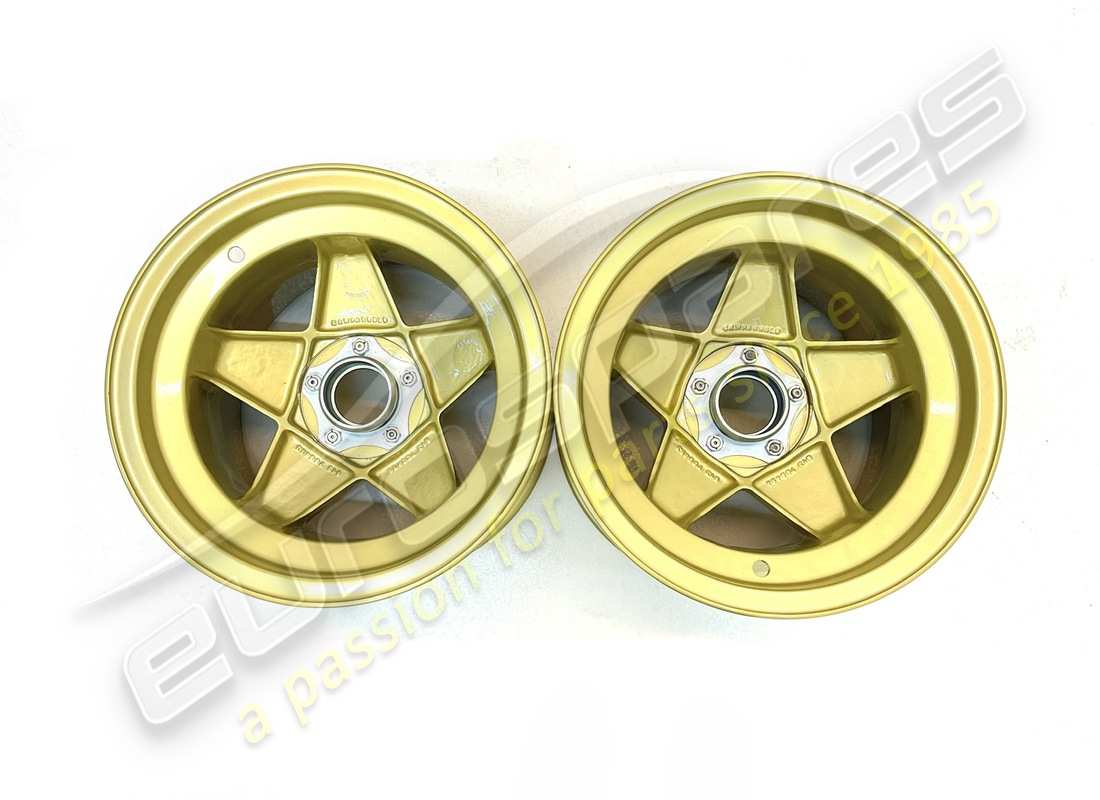 reconditioned ferrari campagnolo wheel set for ferrari 512s. part number eap1443599 (2)