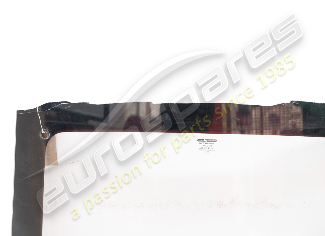 damaged ferrari engine compartment lid windo. part number 83263600 (2)
