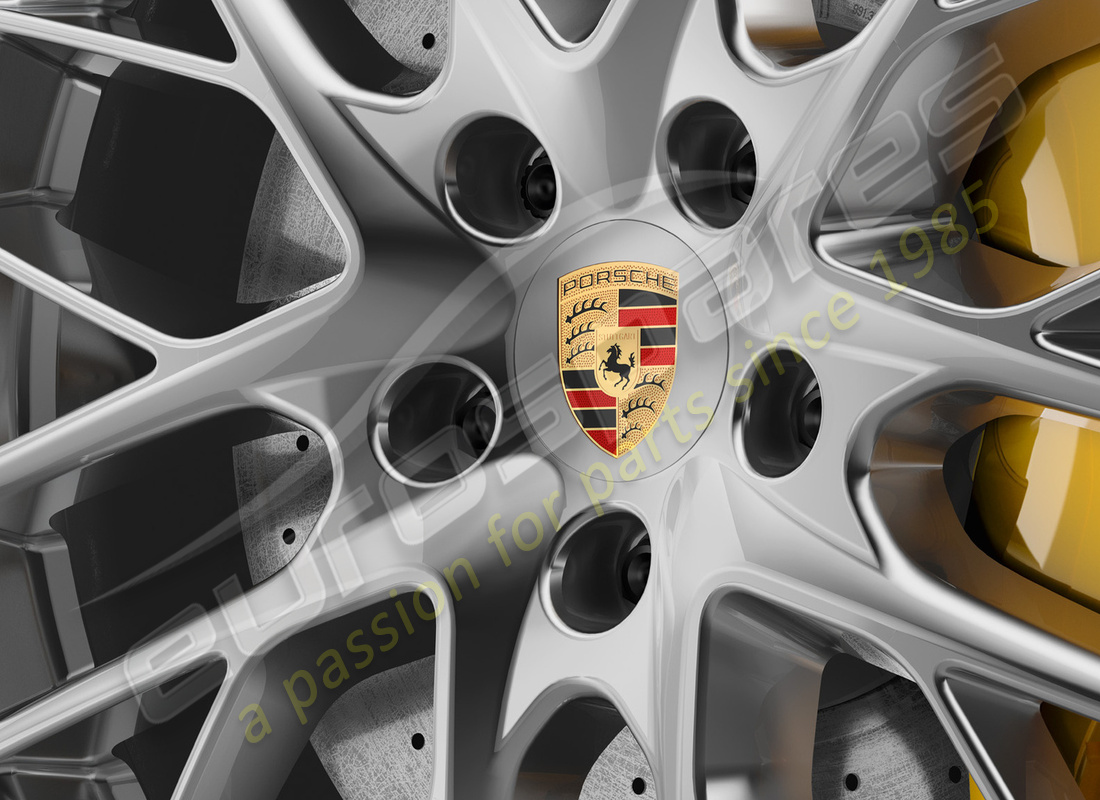 new porsche wheel hub caps. part number 00004460732 (1)