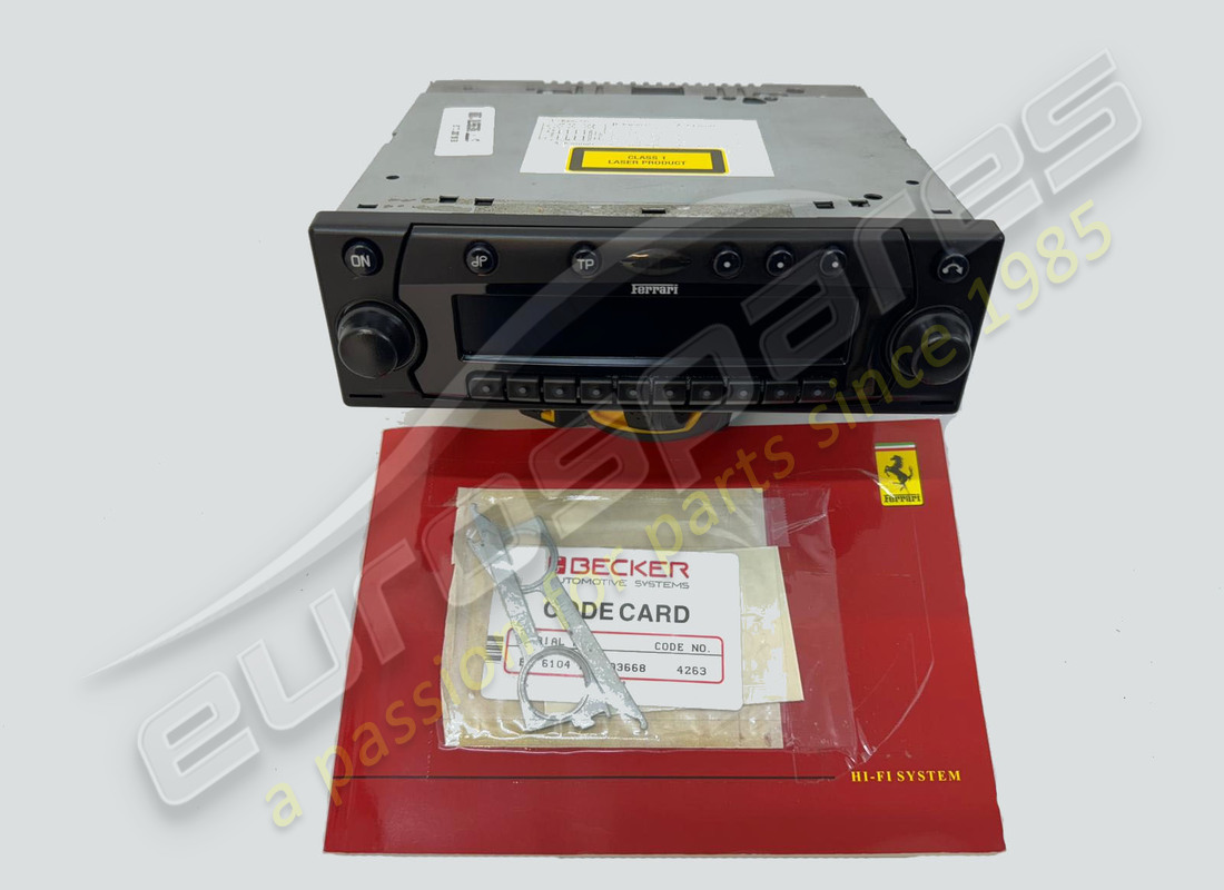 NEW (OTHER) Ferrari RADIO/CD STEREO . PART NUMBER 200971 (1)