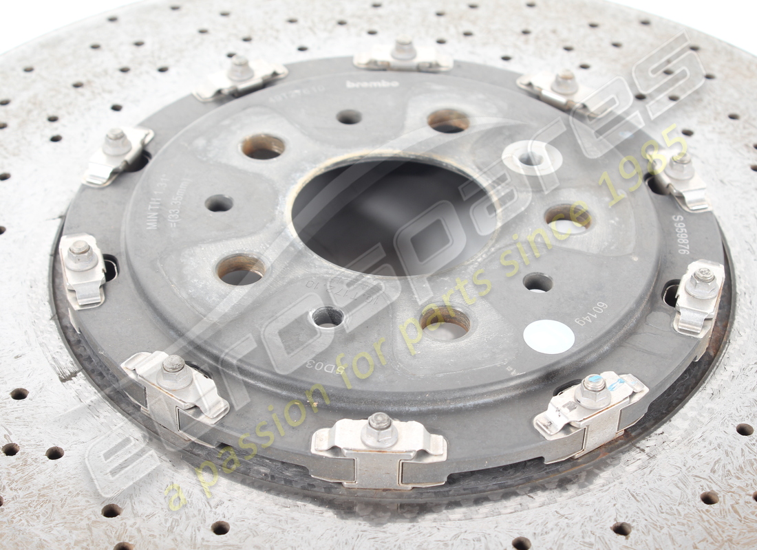 used ferrari front brake disc. part number 297292 (3)