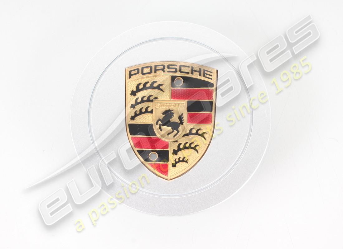 new porsche wheel cap - porsche crest - d >>- mj 1996 silver. part number 9933613030761m (1)