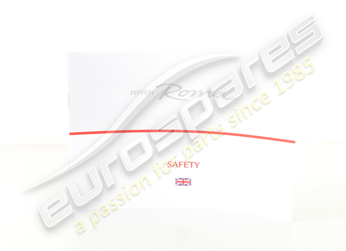 new ferrari safety device booklet. part number 981781 (1)
