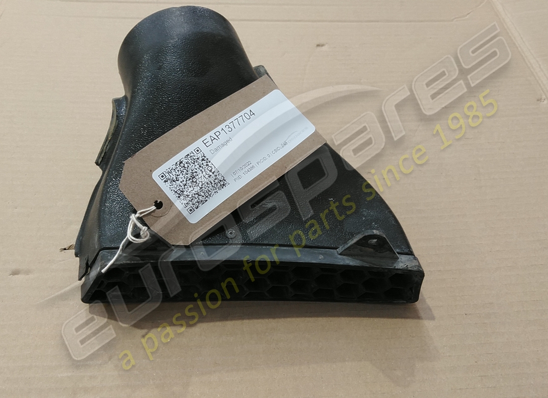 DAMAGED Eurospares RH AIR DUCT & LOUVER . PART NUMBER EAP1377704 (1)