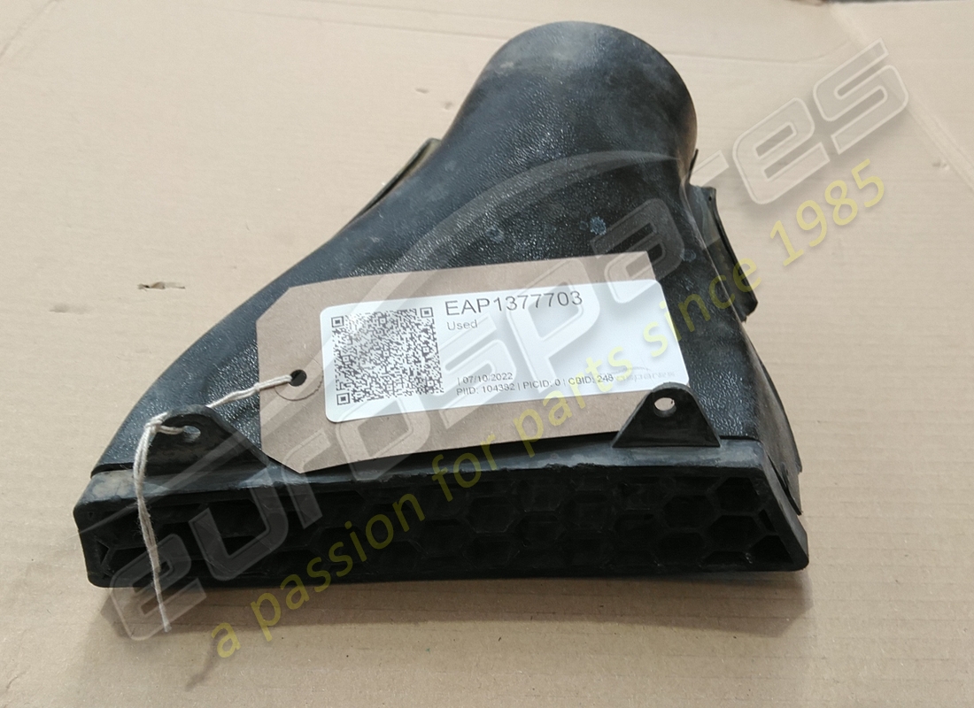 USED Eurospares AIR DUCT & LOUVER . PART NUMBER EAP1377703 (1) USED Eurospares AIR DUCT & LOUVER . PART NUMBER EAP1377703 (1)
