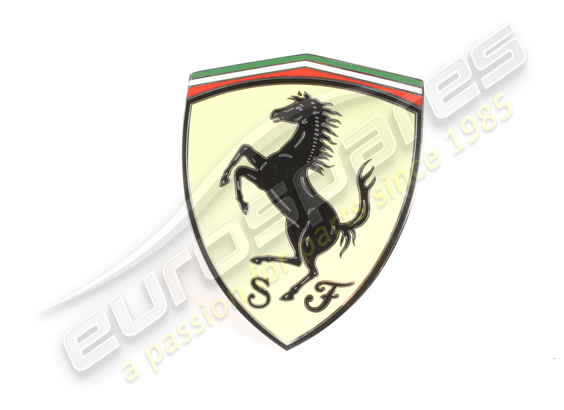 used ferrari squadra corse shield badge. part number 88954300 (1)