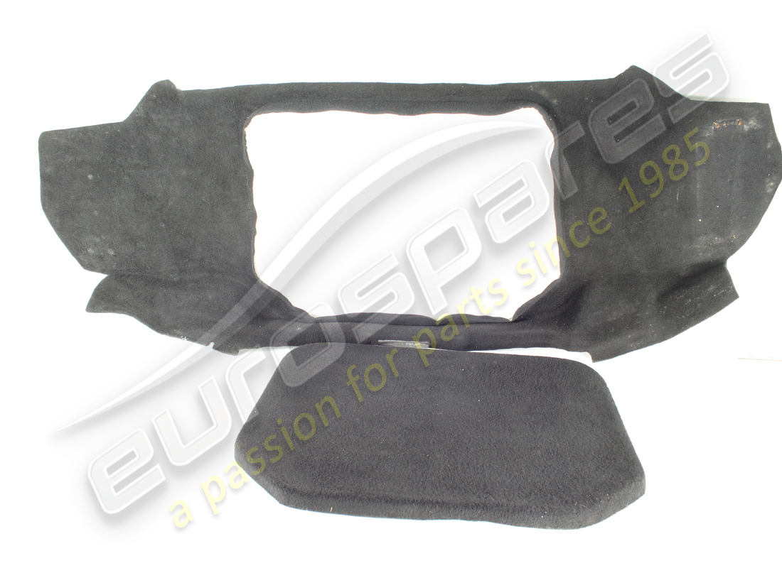 used ferrari boot carpet set black 456mgta. part number 65468790 (3)
