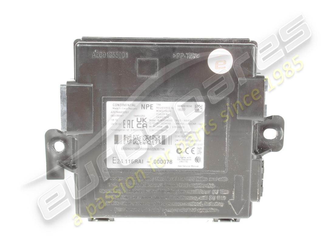 USED Ferrari PASSIVE START ECU . PART NUMBER 328097 (1)
