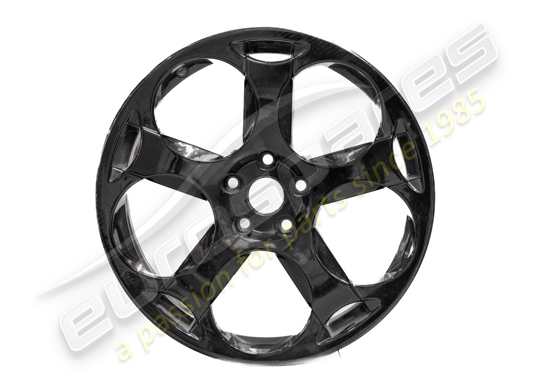 USED LAMBORGHINI CASSIOPEA SHINY BLACK WHEELS SET. PART NUMBER LWHE021 (4) used lamborghini cassiopea shiny black wheels set. part number lwhe021 (4)