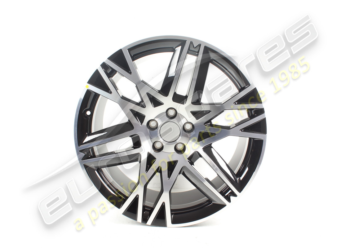 new maserati rear wheel rim 20 #20'' alloy wheel rims - mmxx design glossy black diamond#. part number 980240031 (1)